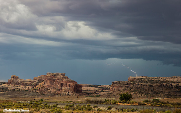 Moab rainstorm