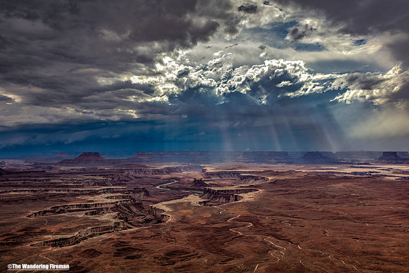 Approaching rainstorm