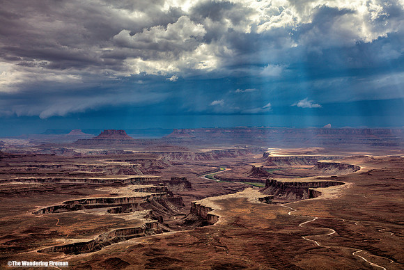 Distant Rainstorm