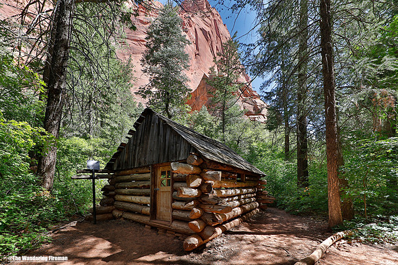 Cabin in Zion Canyon