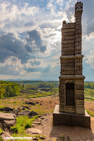 Monument at little round top
