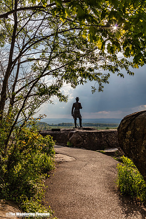 Statue at Gettysburg Battle site