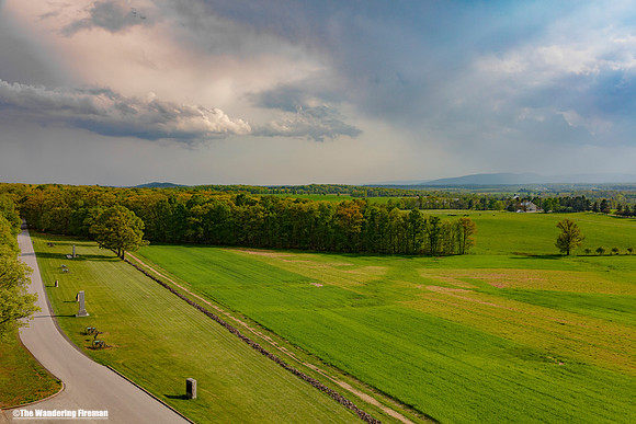 Battle site at Gettysburg Pennsylvania