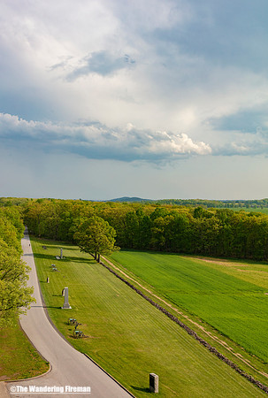 Battle site at Gettysburg Pennsylvania