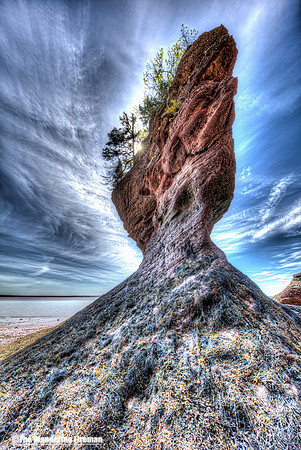 Hopewell Rocks New Brunswick Rock Structrure