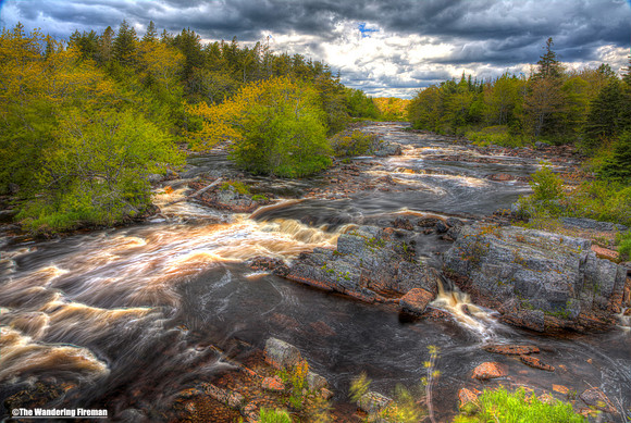 Scenic Stream in Nova Scotia