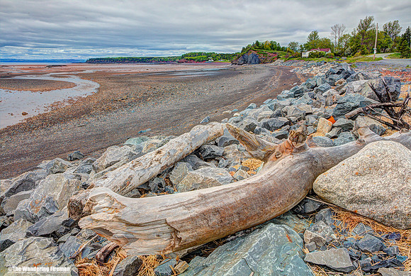 Western coastline of Nova Scotia Canada