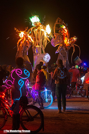Le Attrata art project at Burning Man