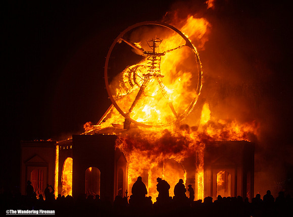 Burning Man Blaze