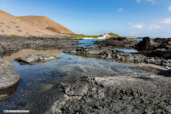 Lava on Santiago Island 2