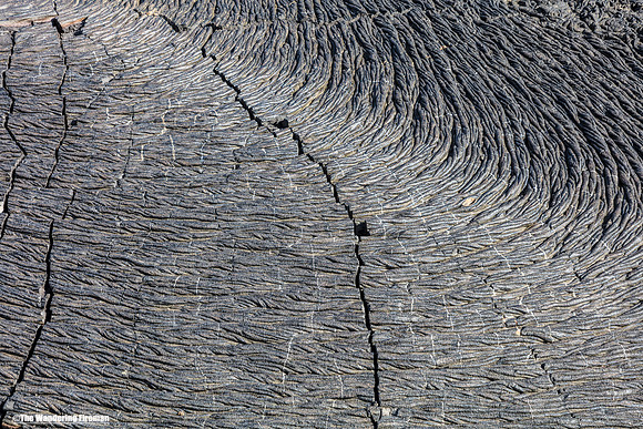 Rope Lava over Santiago Island