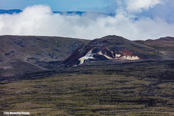 Sierra Negra Crater in Isabela Island of the Galapagos Islands