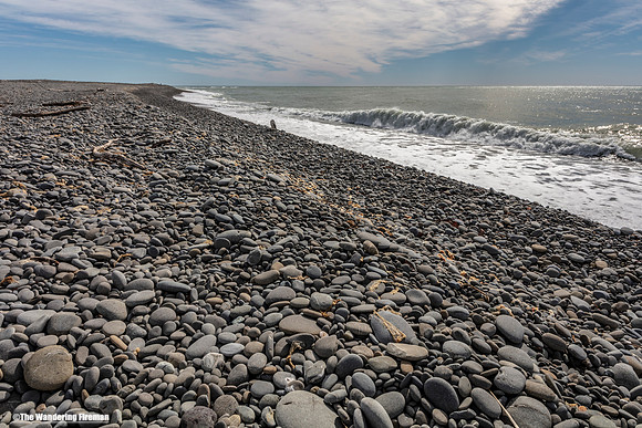 Coastline of south New Zealand