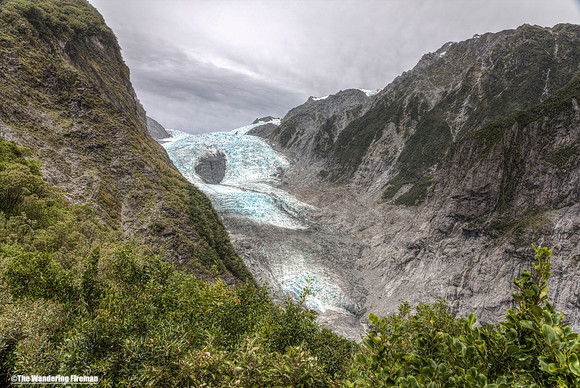 Franz Josef glacier in New Zealand
