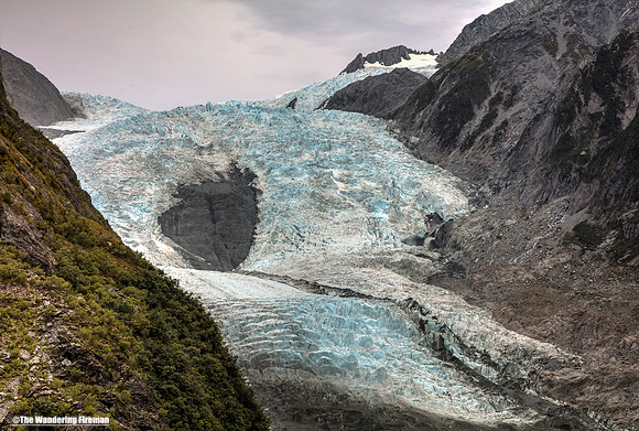 Franz Joseph glacier in New Zealand