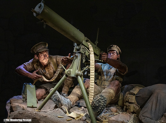 Gallipoli display in the Te Papa Tongarera museum Wellington New Zealand 3