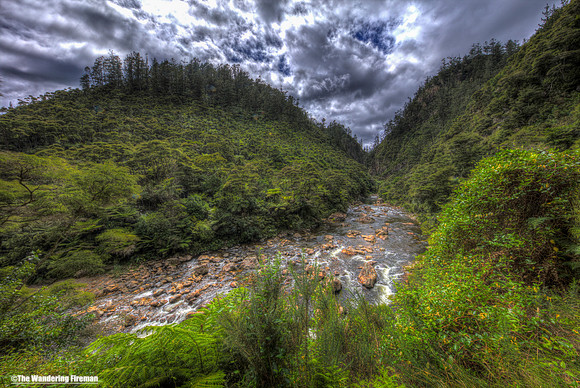 Karangahake Gorge in New Zealand
