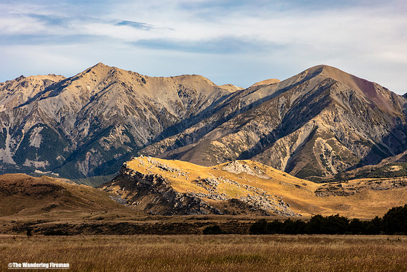 Mountain beauty of Arthurs Pass New Zealand