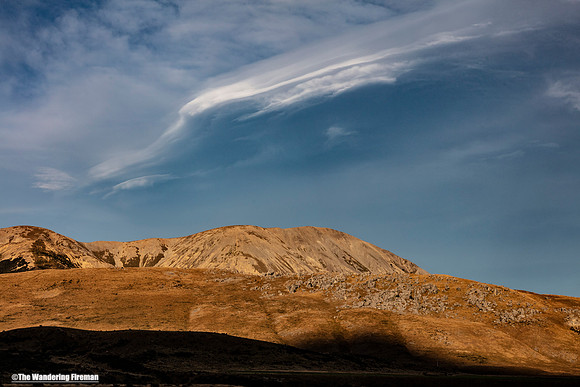 Mountain landscape beauty of Arthurs Pass New Zealand