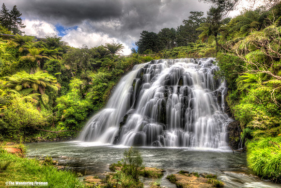 Owharoa Falls of New Zealand