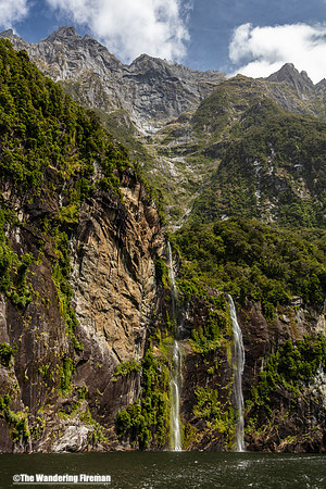 Scenic beauty of Milford Sound