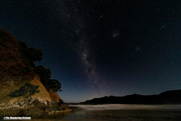 Starry sky in Matauri Bay New Zealand 6