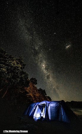 Starry sky in Matauri Bay New Zealand 9