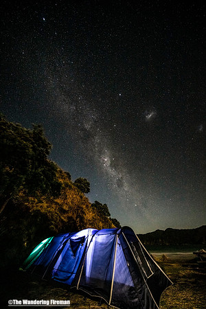 Starry sky in Matauri Bay New Zealand 13