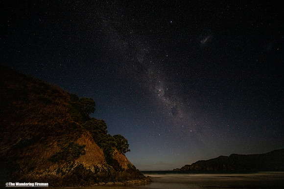 Starry sky in Matauri Bay New Zealand 20