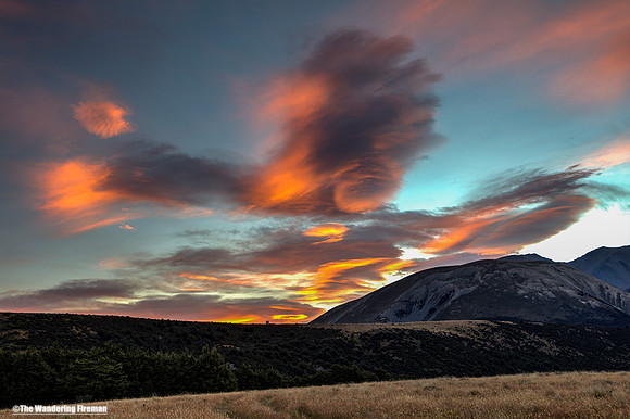 Striking clouds in Arthurs Pass New Zealand 2