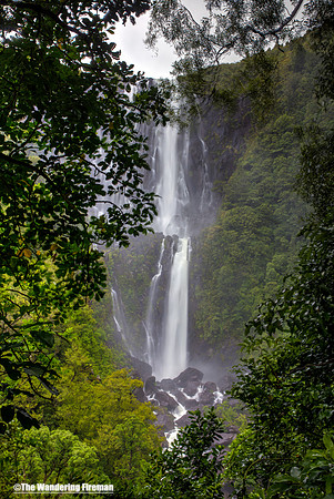 Wairere Falls im New Zealand
