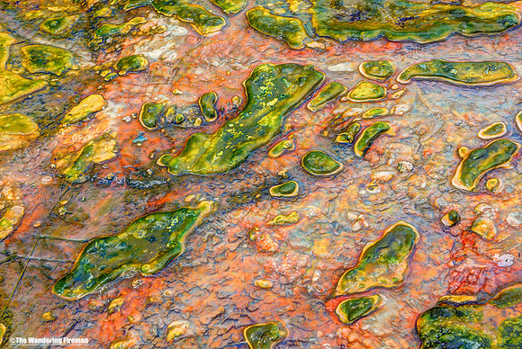 Orakei Korako geothermal area of the north island of New Zealand