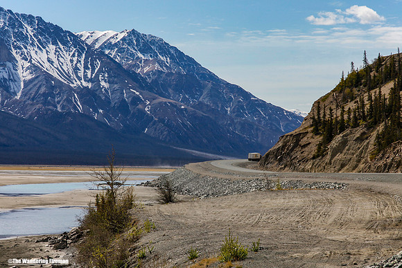 Beautiful landscape in the Yukon Territory of Canada