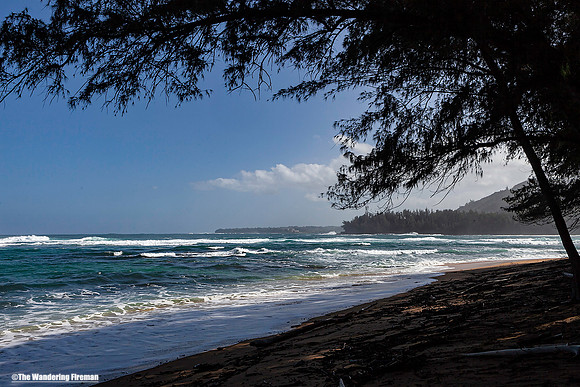 The north shore of Kauai Hawaii