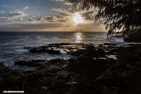 The south coast of Kauai Hawaii