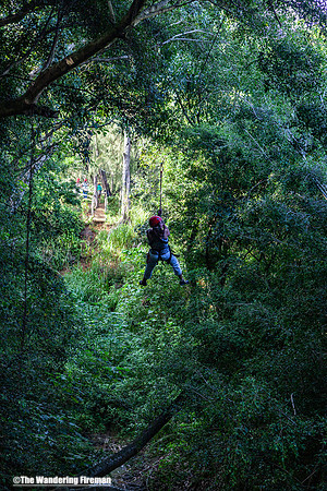 Zip line in Kauai Hawaii