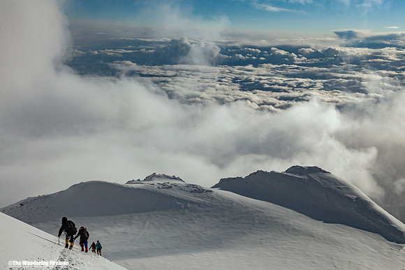 Descending down the Autobahn on Denali, Alaska, the highest mountain in North America 5