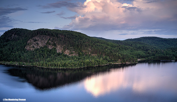 Quebec as seen from the Ottawa River near Mattawa