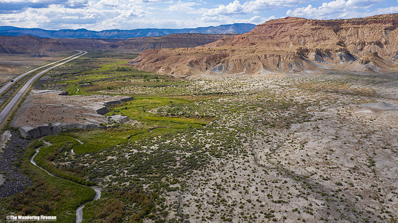 The landscape of Utah from above 1