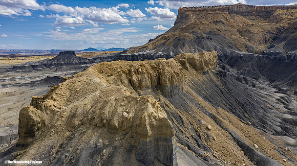 The landscape of Utah from above 5