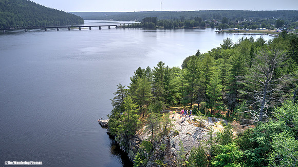 The Ottawa River near Mattawa Ontario Canada