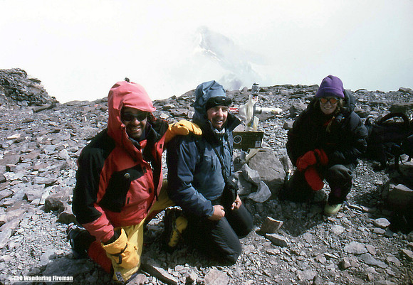150- On the summit of Aconcagua
