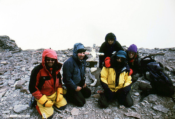 145-On the summit of Aconcagua Argentina