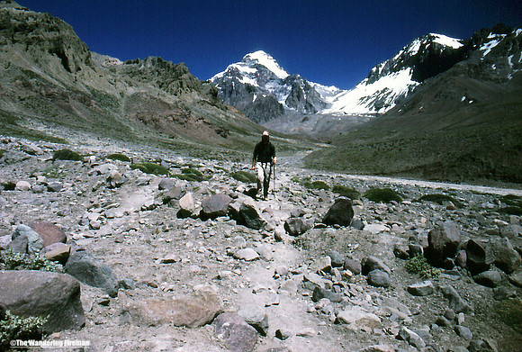 35- Walking out from Aconcagua Argentina