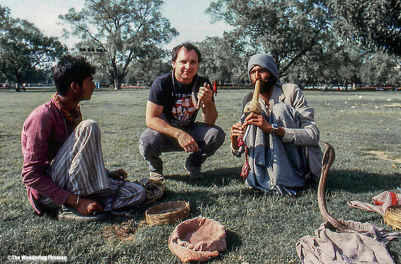 Me with the snake charmers