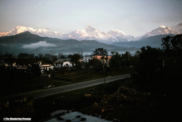 Morning in Pokhara Nepal