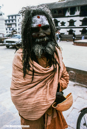Nepalese holy man in Nepal