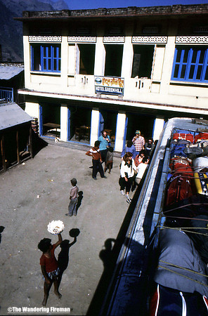 One of our hotel stops in Nepal