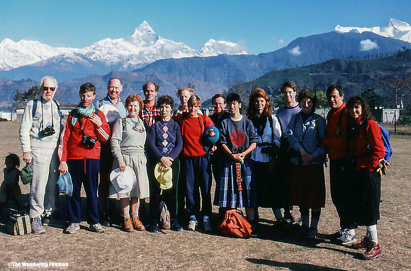 Our Nepalese trekking group
