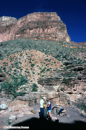 Rich and Dan at the base of the Grand Canyon in Arizona
